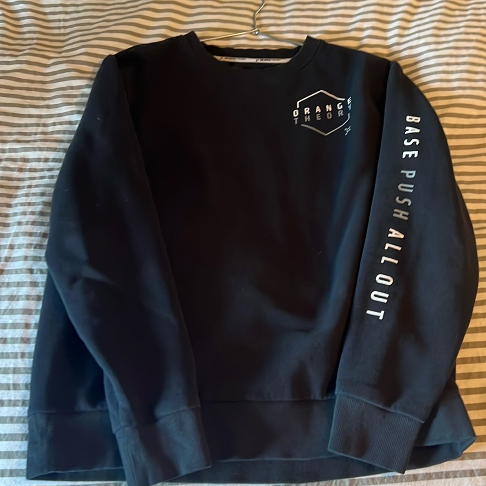 Orangetheory Black Crewneck Sweater